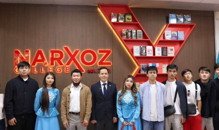 Вклад от родителя студента: в Narxoz College открылась новая бренд-зона